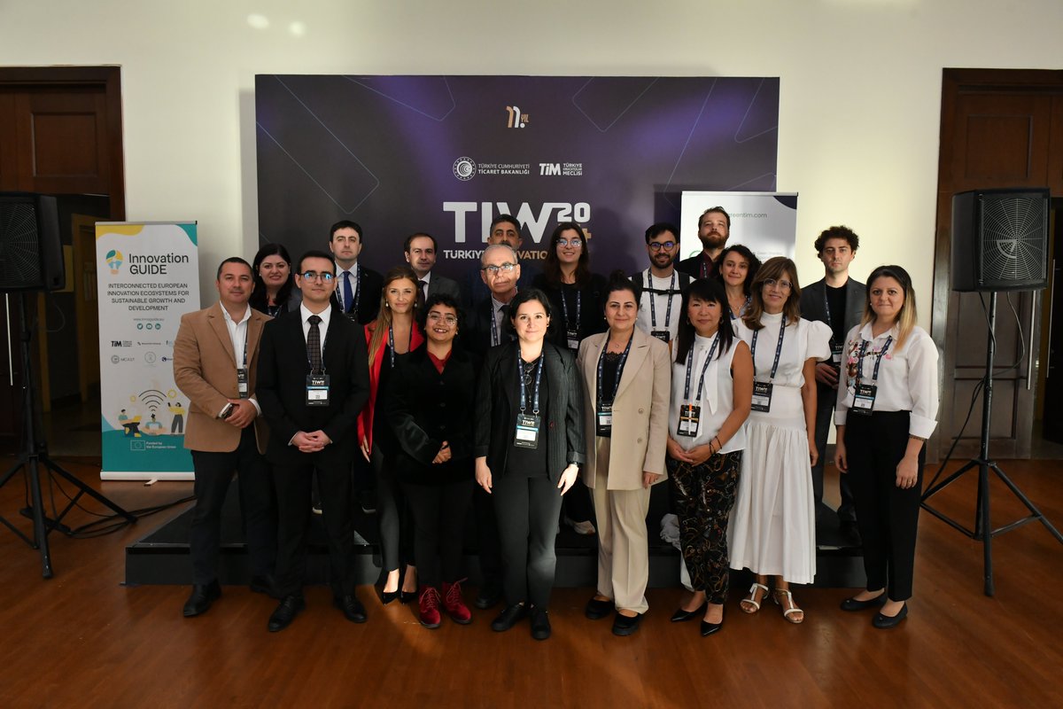 InnoGuideHE's tweet photo. With over 15,000 attendees at the overall event, we’re grateful for the participation of experts, academia, businesses, and innovators! Stay tuned for more updates. #InnovationGuide #TürkiyeInnovationWeek https://t.co/x8Gun7hf4a