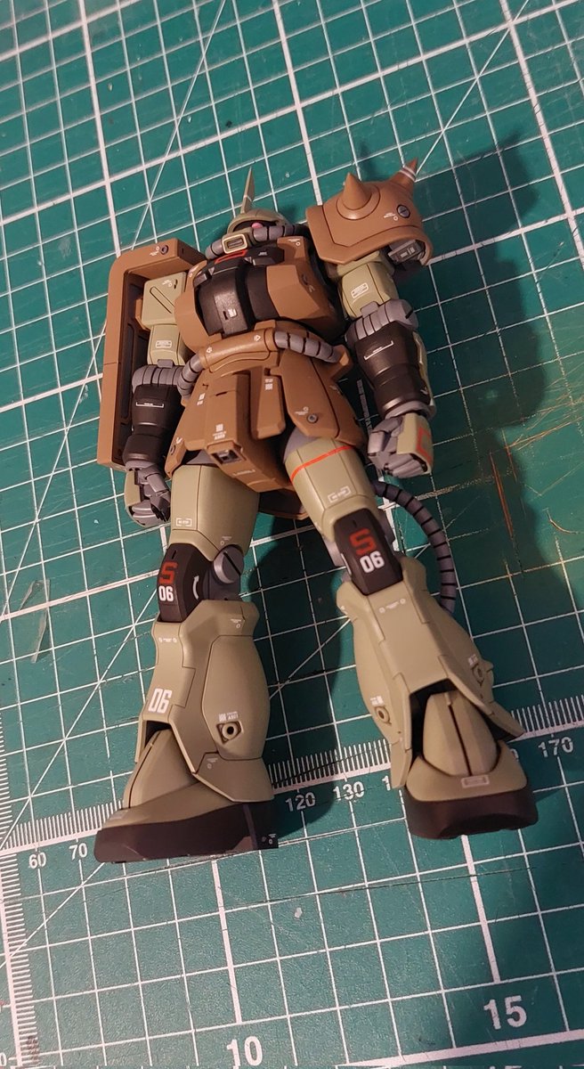 Typebble's tweet image. Zaku F2 Real-Type custom is finished!

#Gunpla #Gundam #Zaku 
#ガンプラ  #ザクF2 
#detailup  #plasticmodel