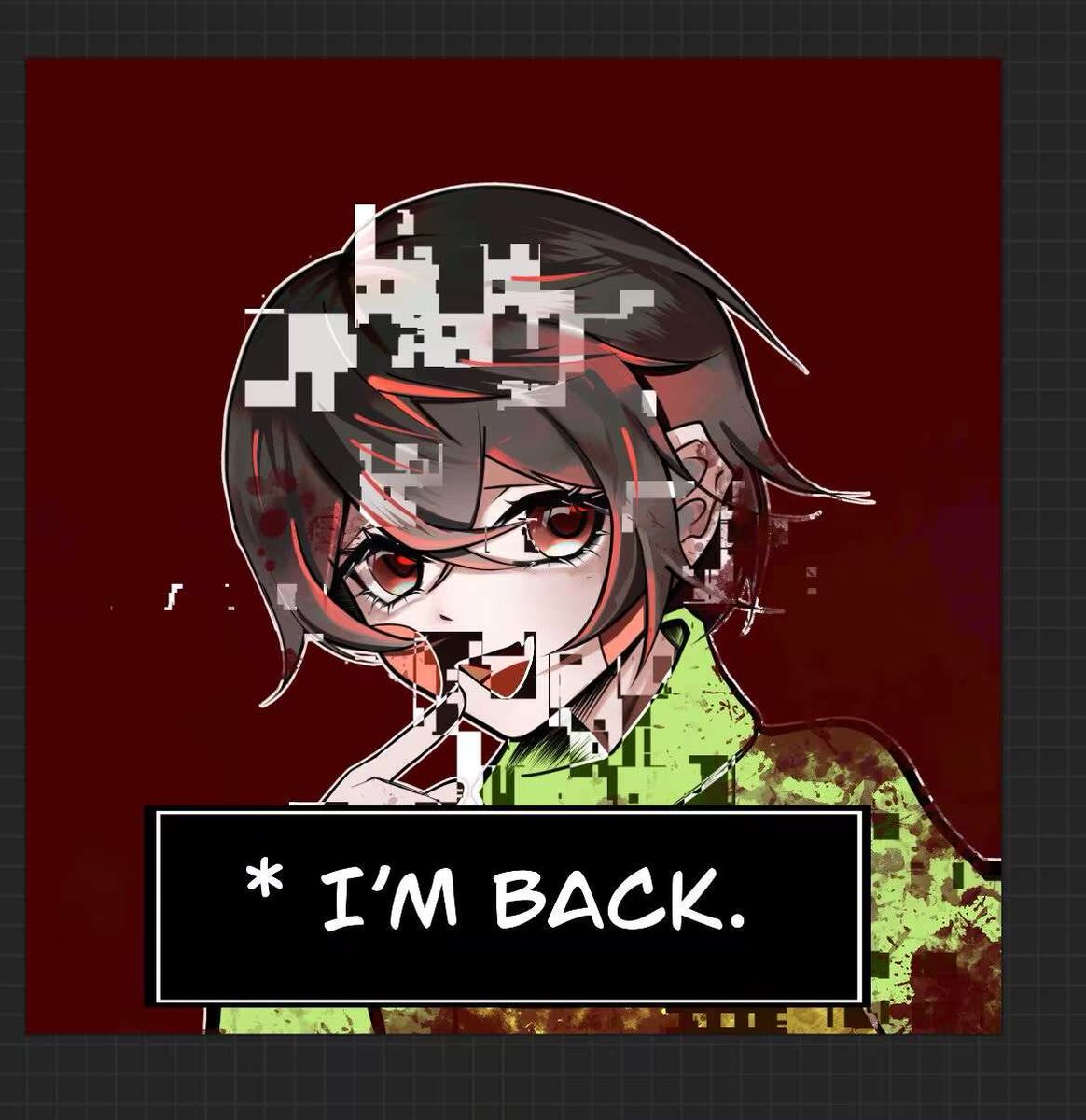 Hush_865's tweet photo. I'm back.
#undertaleFanart #Chara https://t.co/bHEBIzvoJ7