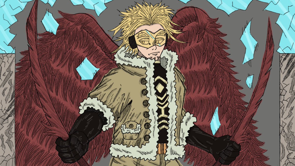 Fierce Wings.

#MyHeroAcademia #MHA #Hawks