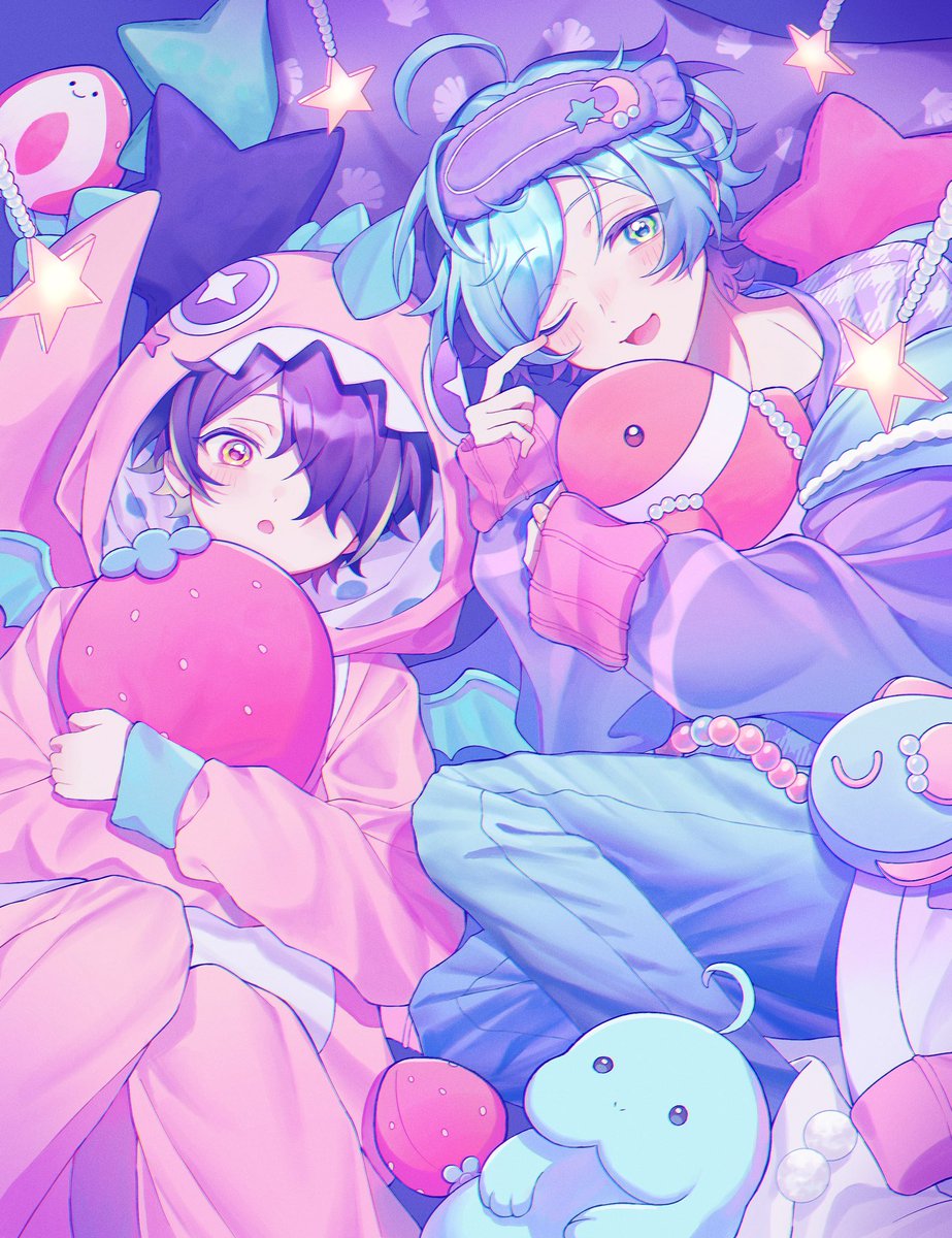 🍓と🐟