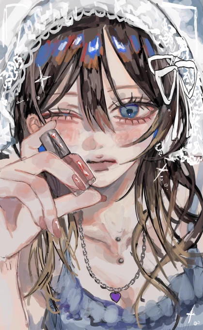 この絵加工ない方が可愛いね 