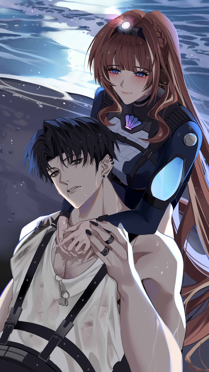 ScarCrowBro's tweet image. 🐦⬛: "I thought that was it for me."
🦦: "Not while I’m around to pull you out."
Thank you mable for this agreeing to get an artwork together and for saving my dumbass from the water 😭
🎨: @/Komaa_me
#mabledabble #scarttoo