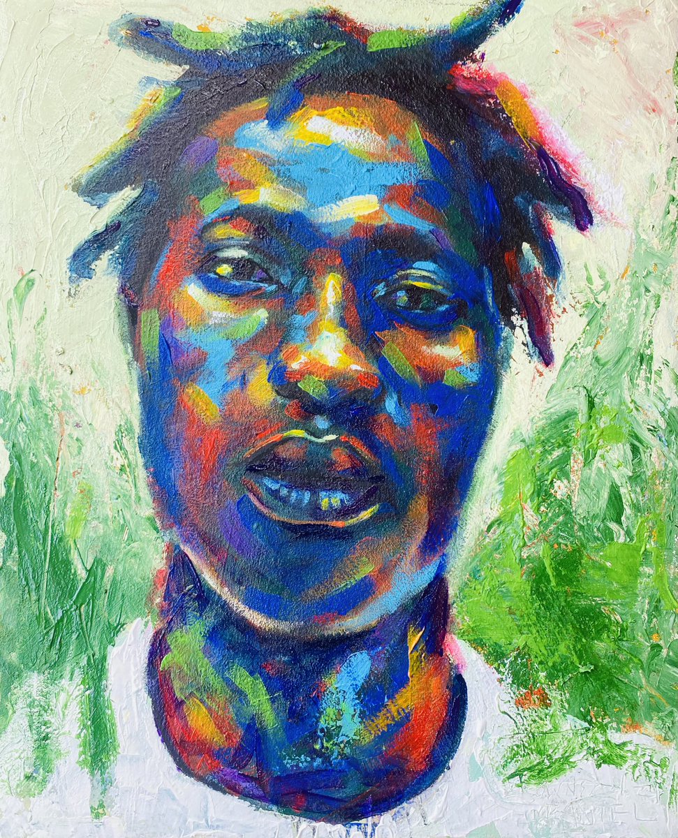 brown_double07's tweet photo. “Look at us”
Giant of Africa,
Gradually turning on each other, 
Look at us 
Blood is no longer thicker than water,
Look at us
Succumbing to greed,
Look at us 
Constantly hanging on after we’ve lost our grip,
Look at us 
How long we go continue like this?

Acrylic on canvas https://t.co/MgtB0F75ya