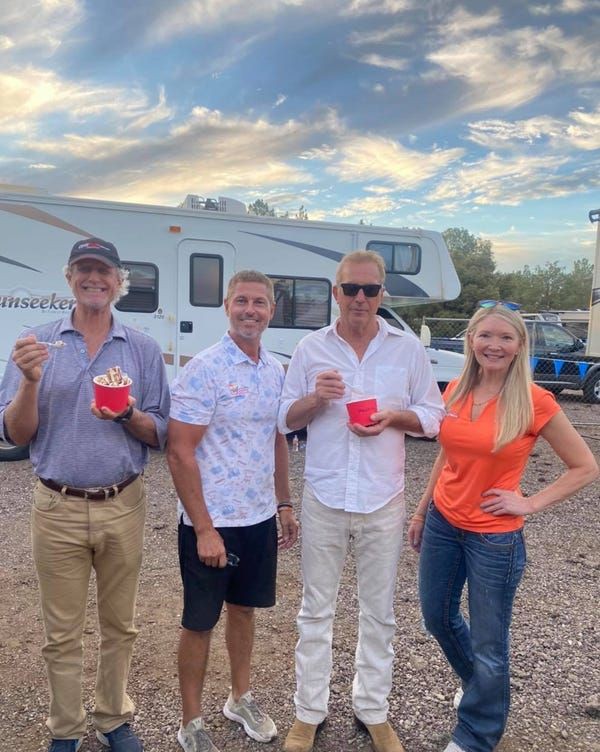 KevinCostner3x's tweet photo. "Turning my Monday into a mini weekend! ☀️✨ Who says the fun has to wait until Friday? Embracing good vibes and a little adventure to kick off the week! #MondayFunday #WeekendVibes" https://t.co/Io1BTN546U