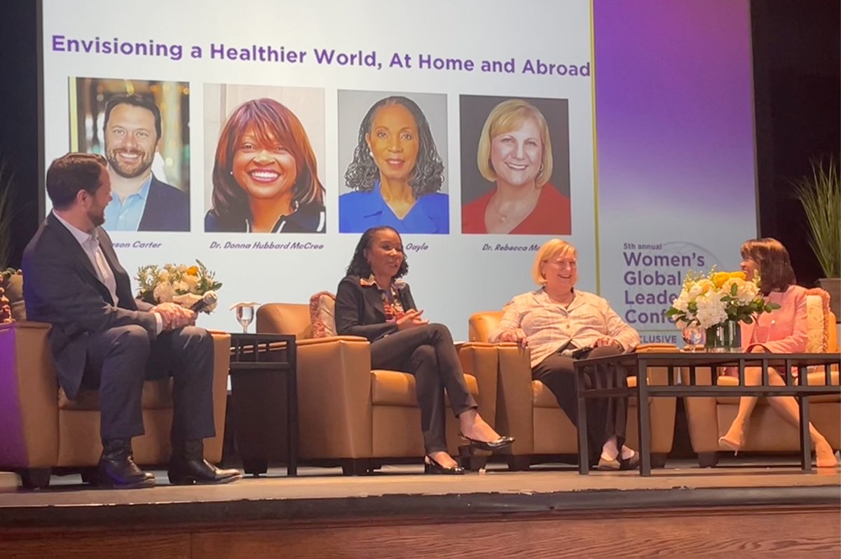 Dr. Rebecca Martin (@drmartineghi) on Twitter photo I enjoyed participating in #WGLC24 at <a href="/agnesscott/">Agnes Scott College</a> last week. Many thanks to my fellow panelists Drs. Donna McCree and <a href="/SpelmanPres/">Rosalind "Roz" Brewer</a> Helene D. Gayle, and moderator <a href="/SenatorCarter/">Jason Carter</a>, as we explored the contributions of localized efforts to achieve and sustain #globalhealth impact. I enjoyed participating in #WGLC24 at <a href="/agnesscott/">Agnes Scott College</a> last week. Many thanks to my fellow panelists Drs. Donna McCree and <a href="/SpelmanPres/">Rosalind "Roz" Brewer</a> Helene D. Gayle, and moderator <a href="/SenatorCarter/">Jason Carter</a>, as we explored the contributions of localized efforts to achieve and sustain #globalhealth impact.