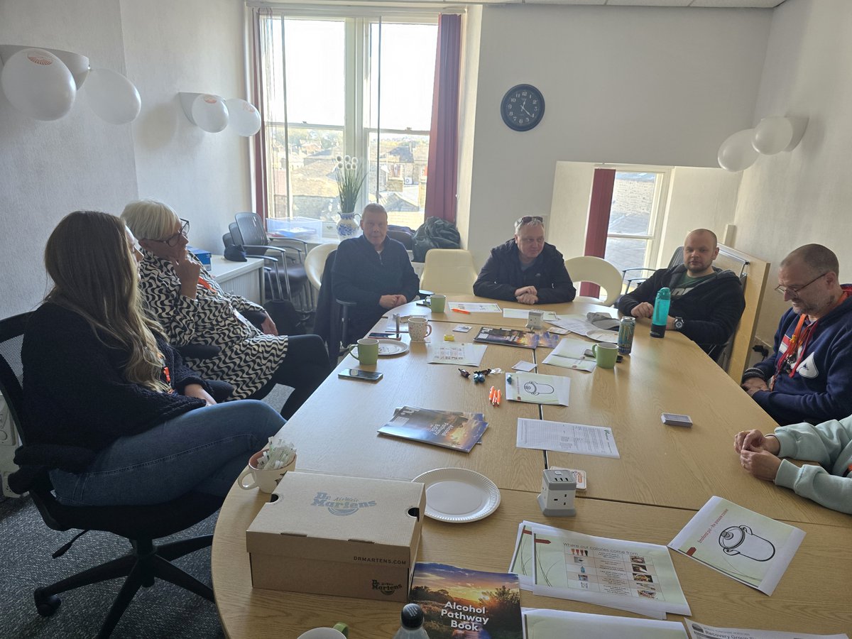 NYHorizons's tweet photo. Friday concluded our week of 10 year anniversary celebrations with a gathering at our Skipton office. Everyone had a great time and is ready to keep supporting the people of North Yorkshire whatever difficulties they encounter with #addiction, and helping them into #recovery https://t.co/jx1eLEUBND