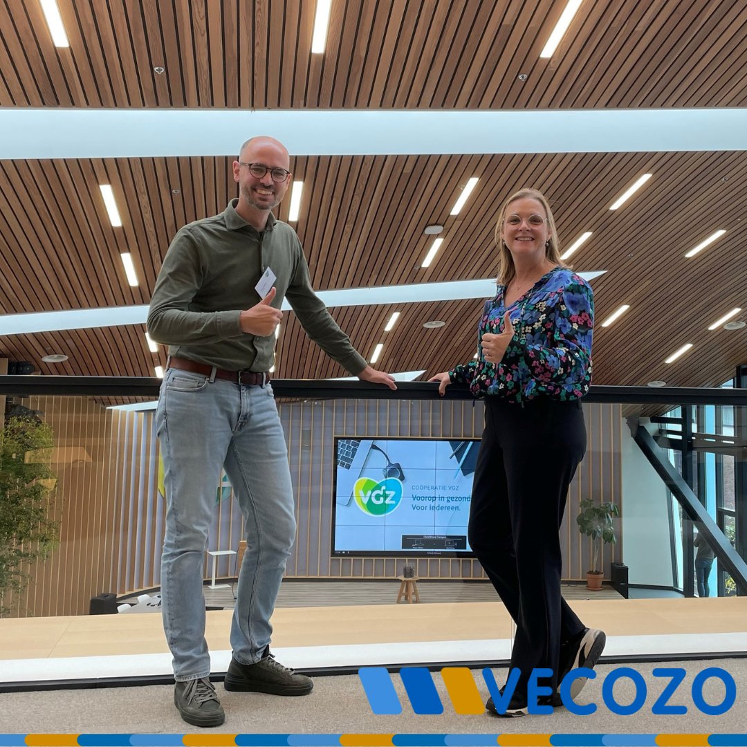 Afgelopen woensdag waren onze collega’s Irma en Ferry te gast bij zorgverzekeraar @vgz, één van onze partners. Zij deden mee aan de QBR (Quarterly Business Review) Safari en kregen zo een uniek inkijkje in de VGZ-manier van werken. Dank aan VGZ voor de inspiratievolle ochtend.