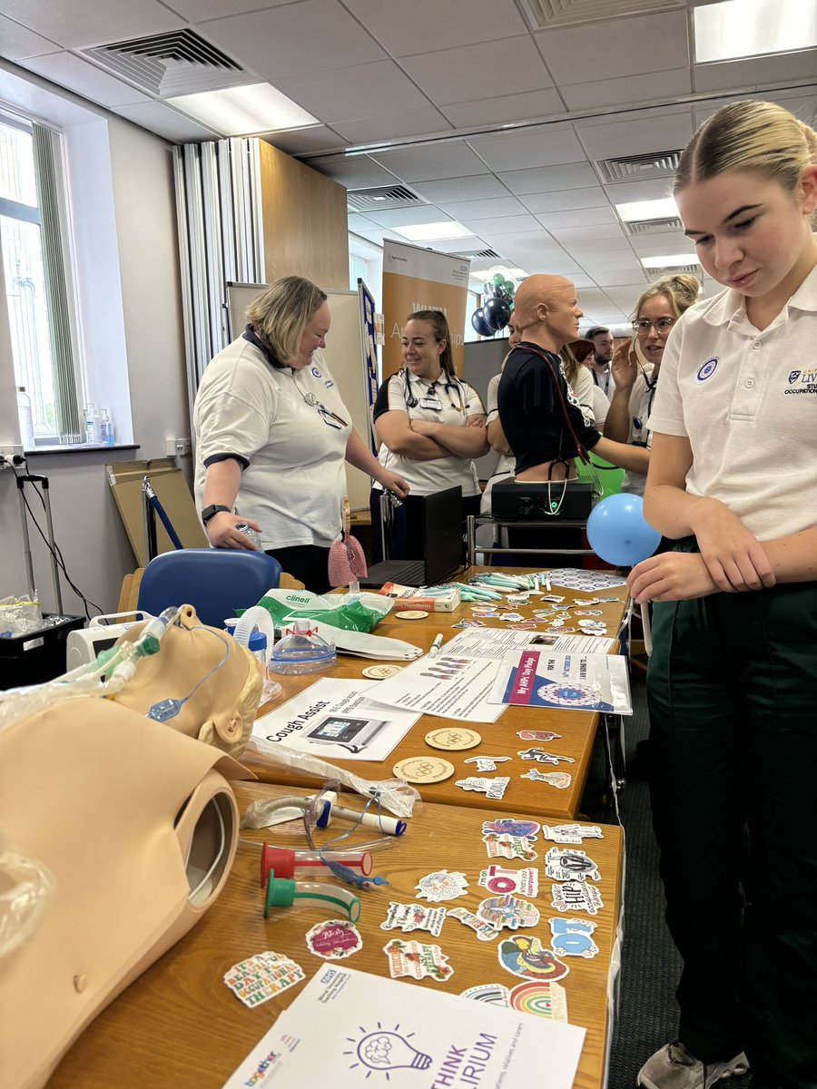 Second round of photos from our Respiratory and Surgical Therapies Team… it was so fun talking to so many people about the important role we play in improving patient Safety and Quality of Care <a href="/WeAHPs/">WeAHPs 💙</a> <a href="/WUTH_Therapies/">WUTH Therapies</a> <a href="/WUTHstaff/">WUTH Staff</a> <a href="/WUTHImprovement/">WUTH Improvement Team</a>