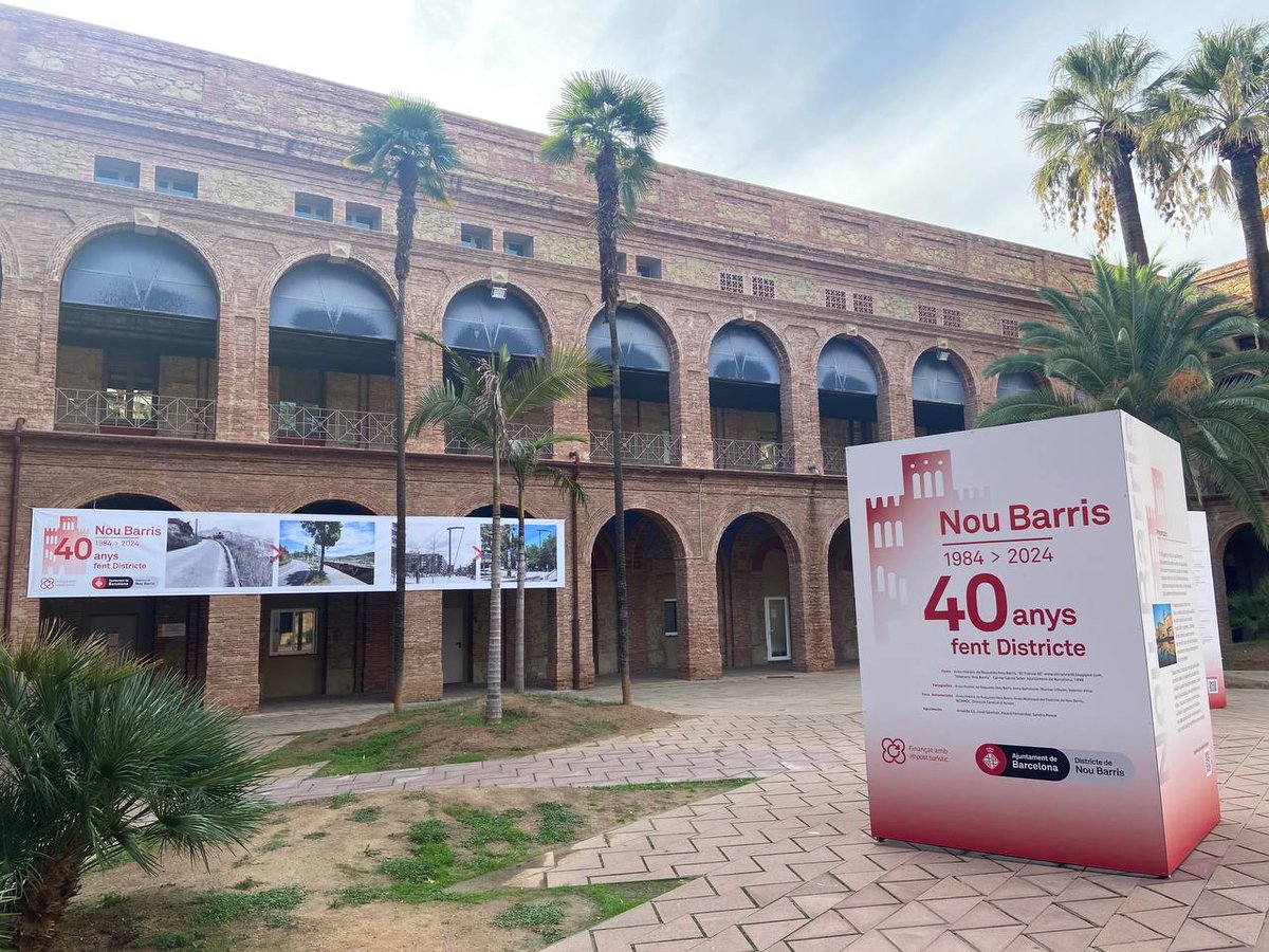 9bcomu's tweet photo. 57 anys de lluites veïnals han millorat la vida de la gent als barris

Avui s'inaugura l'exposició "#NouBarris 1984-2024 : 40 anys fent Districte" al pati de la seu #9Barris

https://t.co/plhKwbAcNY https://t.co/8cWWEJzyOY