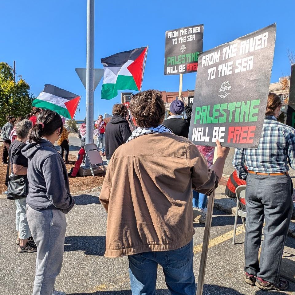 WorcDSA's tweet image. Whether arming them or honoring the PM who said "There was no such thing as Palestinians," Congressman McGovern readily backs the Zionist apartheid regime

But outside his office we're standing up for No Votes for Genocide + No War on Lebanon

Join us! 🇵🇸
worcdsa.org/join