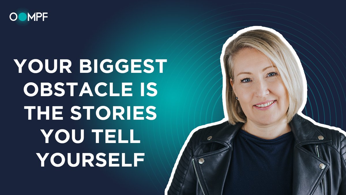 oompfglobal's tweet photo. Your biggest obstacle isn't a lack of time, money, or willpower. It's the stories you're telling yourself. Here's how to get out of your own way when growing your accounting practice: https://t.co/VtPg4Dr6Tj https://t.co/bpTcgH4Hzd