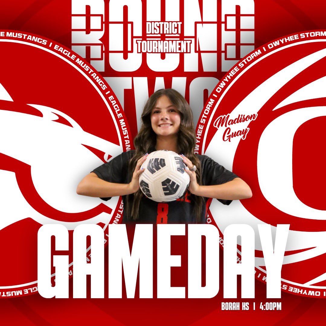 ITS GAMEDAY‼️ Second round of the SIC district tournament! 

⚽️ VS Eagle
🗓️ October 14, 2024
⏰ Varsity 4:00 PM
📍Borah Soccer Complex
📸 Madi Guay, Junior

LETS GO STORM!!