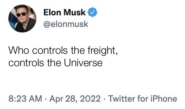 Elon has spoken