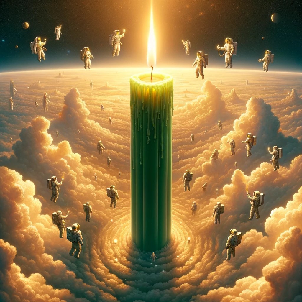 BitcoinArchive's tweet image. #Bitcoin Candle to $100,000 is loading...  

Put your space suit on... 🧑‍🚀👩‍🚀