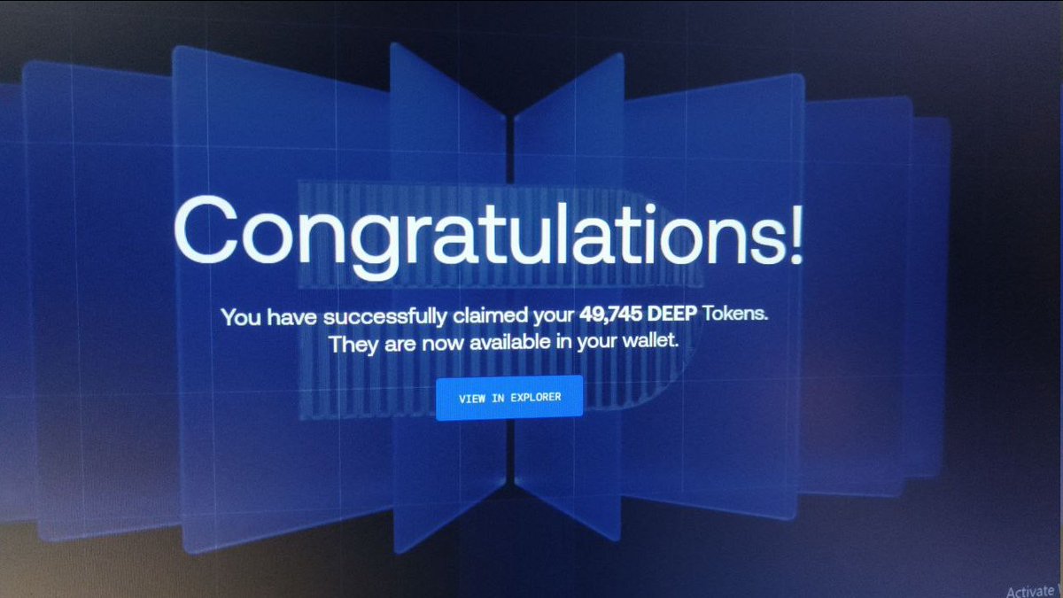 Gautamguptagg's tweet image. 🪂 We Made 400$-5000$ From $DEEP #Airdrop , Just By Staking 2$-10$ Of $SUI 

💎 This Is Called Real Alpha (100X-150X Profit)

🔸 I Clearly Told ON May 24,2023 Video - Must Stake 1-10 #SUI For Future #Airdrops 

🔸 And Do Txn&apos;s &amp;amp; Grab Nft

For More Alpha Join Tg :…