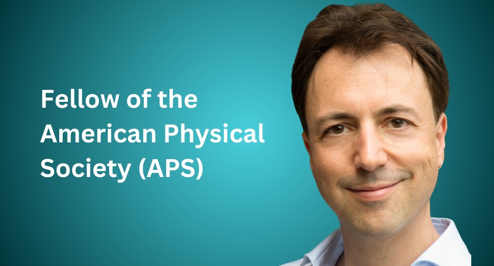 MATHplusBerlin's tweet photo. Frank Noé @FrankNoeBerlin, MATH+ member and professor @FU_Berlin, has been elected as Fellow of the American Physical Society @APSphysics for his contributions to Machine Learning in the Physical Sciences. Congratulations! 👏💐
👉 https://t.co/Zy36y7XYOO https://t.co/NkLLAA3gFi