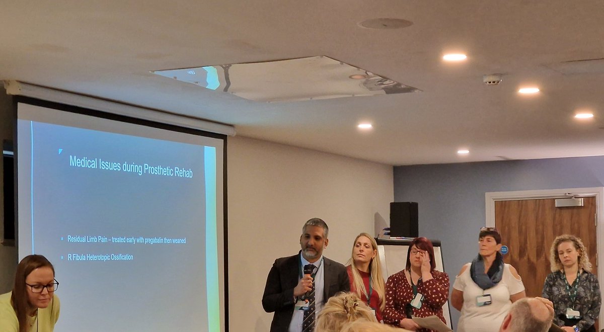 sarah_dzu_OT's tweet photo. Incredible and inspiring story by Abbi followed by the Nottingham Mobility team on #multilimbloss & sharing how they try their best to be patient lead and #MDT focus.
Especially interesting for me to lean from Amy &Ellen re their #OT role.
@RCOT_TMH
#communication
#valueofOT https://t.co/cjIAScdp4J