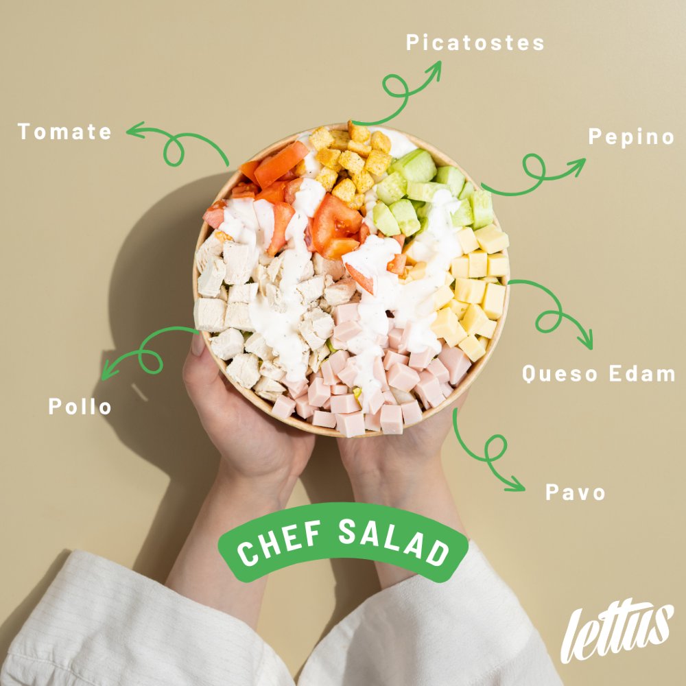 Lettus_es's tweet photo. 🥗 ¡Disfruta nuestra Chef Salad! Pollo, pavo, pepino, queso Edam, picatostes y salsa ranch. ¡Saludable y deliciosa! 😍💪

Haz tu pedido aquí 👉 https://t.co/jMcv8KMIpk

✨ ¿Ya la probaste? ¡Te esperamos en Lettus! 🥗💚

#healthyfood #comidasana #fuengirola #malaga https://t.co/BuuPShYtLI