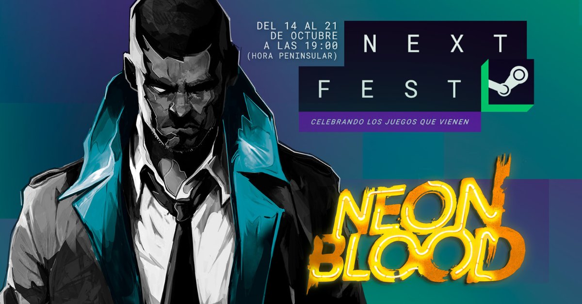 DojoSystem's tweet image. 🎮 ¡Neon Blood estará en el #NextFest de @Steam! 🕵🏽‍♂️🎉

Súmate a esta celebración de los juegos que se vienen, con retransmisiones en vivo y charlas con devs.

Descubre lo próximo de @ChaoBrainStudio, de la mano de @MeridiemGames

¡Añádelo a tu WISHLIST! 🚀

#DojoSystem #NeonBlood