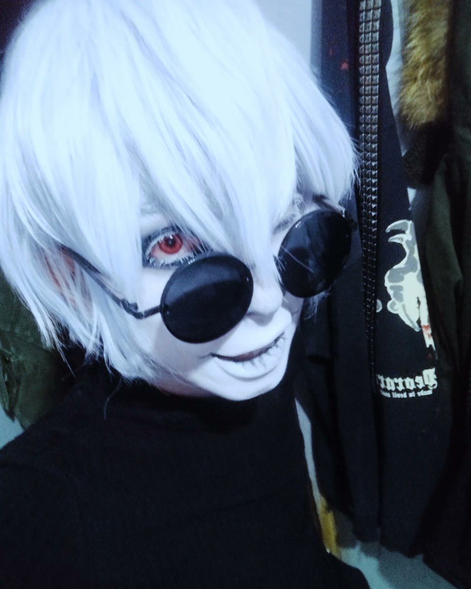 punkinhel's tweet photo. I did a costrial for Skully J. Graves
(Costume still in progress) :>
#twistedwonderland #skullyjgraves #costrial #cosplay https://t.co/jFAHJsJepi
