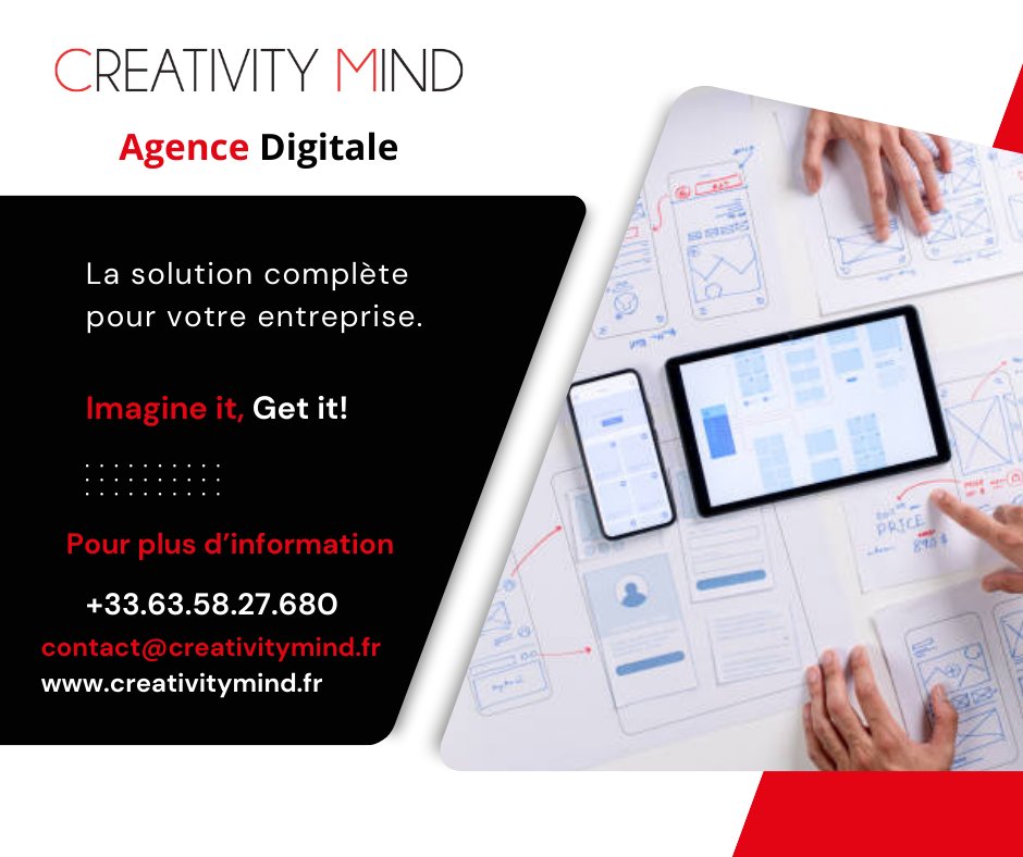 Creativity Mind l'agence de conception Web qui vous aidera à faire passer votre entreprise au niveau supérieur. 🚀
Peu importe que vous soyez une petite ou une grande entreprise, ce qui compte, c'est que votre site Web doit être optimisé pour les moteurs de recherche.
#WebDesign