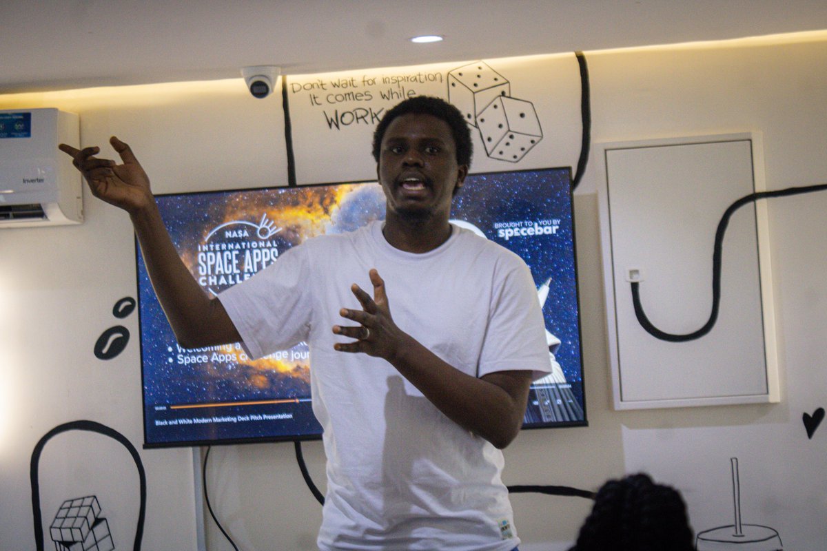 SpaceBarAfrica's tweet photo. Sights from NASA @SpaceApps Challenge 2024 in Lagos. Batch 2. https://t.co/dEChiLcNOk