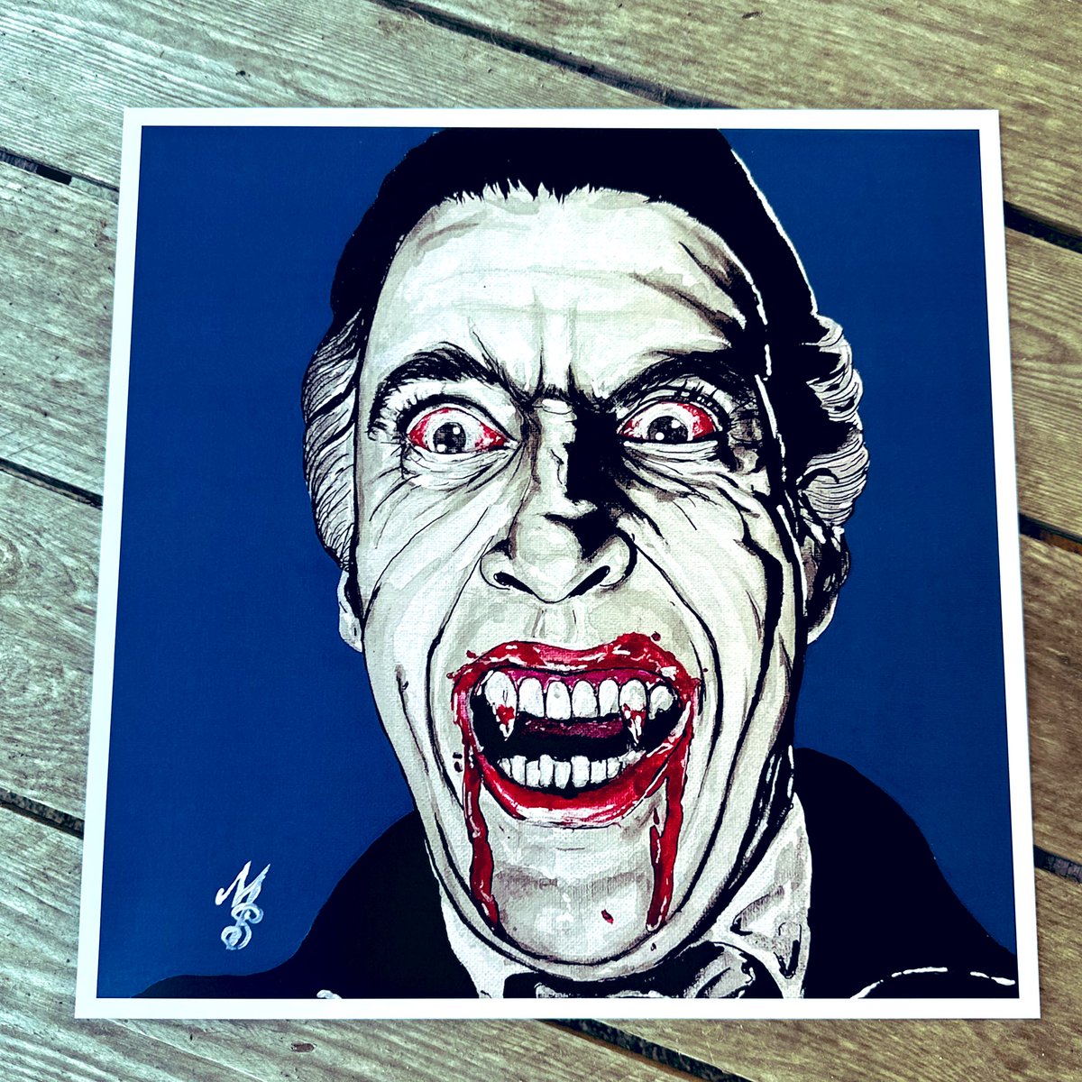 It’s that time of year to print your scary art! printkeg.com art by ‘madsaveartdistrict’ on IG.