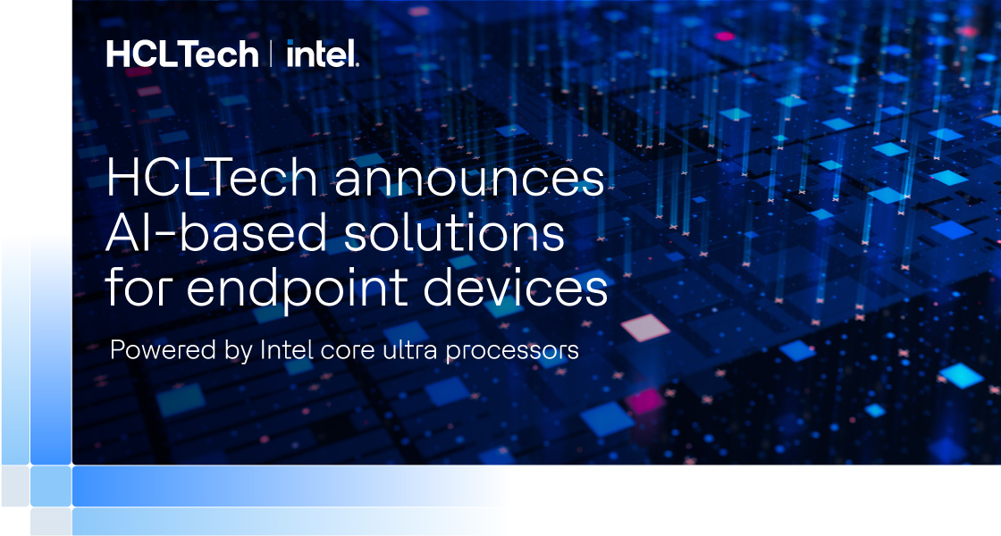 hcltech's tweet photo. HCLTech announces new AI-based digital workplace solutions powered by Intel Core Ultra processors. These solutions will bring enhanced performance, privacy and security directly to endpoint devices. 

With Intel's on-device AI processing, industries like healthcare, retail, banking and manufacturing can now benefit from real-time decision-making, streamlined workflows and faster innovation. 

Learn more: https://t.co/wKD2GjVTWo

#TechInnovation #DigitalWorkplace #AI #IntelHCLTech
