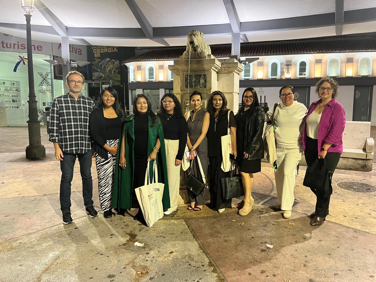 🇪🇨Vicealcaldesses i regidores de l’Equador -en el marc del projecte cooperació “Teixint l’empoderement de dones autoritats locals” del <a href="/fonsvalencia/">Fons Valencià per la Solidaritat</a>, cofinançat per <a href="/GVAIgualtat/">GVAIgualtat</a> i col•laborat per <a href="/CEPAMQuito/">CEPAM Quito</a>- realitzaran una passantia a 9 ajuntaments de la Comunitat Valenciana