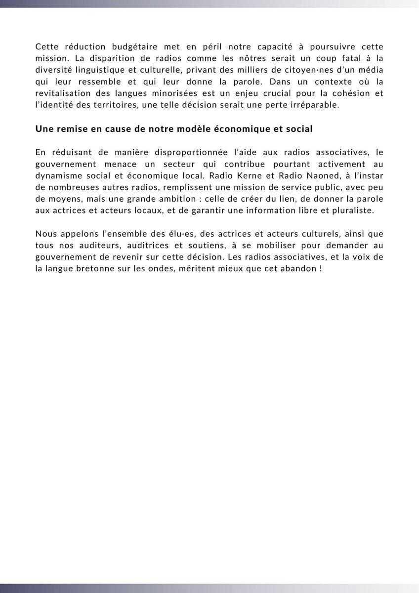 AR RADIOIOÙ KEVREDIGEZHEL EN ARVAR !
LES RADIOS ASSOCIATIVES EN DANGER !

#BZHG