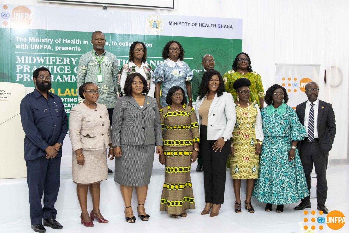 I am happy to share that <a href="/mohgovgh/">Ministry of Health, Ghana</a> and <a href="/UNFPAGhana/">UNFPA Ghana</a> have launched the  Midwifery Education and Practice Centres for Excellence Programme (MEPCEP).
This initiative is designed as a hub for training, research, leadership development and innovation to enhance #midwifery in #Ghana.