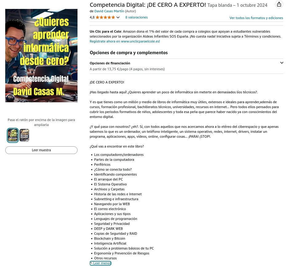 informaticacosl's tweet image. Éste es "El Libro de Competencia Digital". ¿Qué vas a aprender? pues los fundamentos, la base. ¿Cómo lo vas a aprender? a partir de un texto claro, ameno, en tono distendido y sin demasiados tecnicismos de forma que tú mismo puedas entender los conceptos a partir de la lectura.