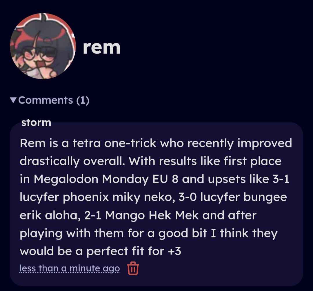 hi this isn’t art i’m sorry,,,,, i’m really irrelevant in the comp scene but i got suggested to +3 🫶

rts would be appreciated!!! im rlly determined to push tetra further