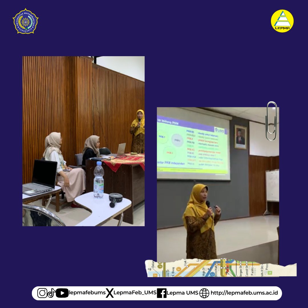 LepmaFEB_UMS's tweet photo. 📸[DOKUMENTASI KELAS PKM 3]📸

Pada tanggal Minggu, 29 September 2024, LEPMA FEB UMS mengadakan Kelas PKM 3 dengan tema "Membangkitkan Jiwa Kreatif dan Inovatif Mahasiswa dalam Berkaya Melalui PKM". Kegiatan ini bertujuan untuk mengasah kreativitas, skills kepenulisan. https://t.co/2kp0wwHP6P