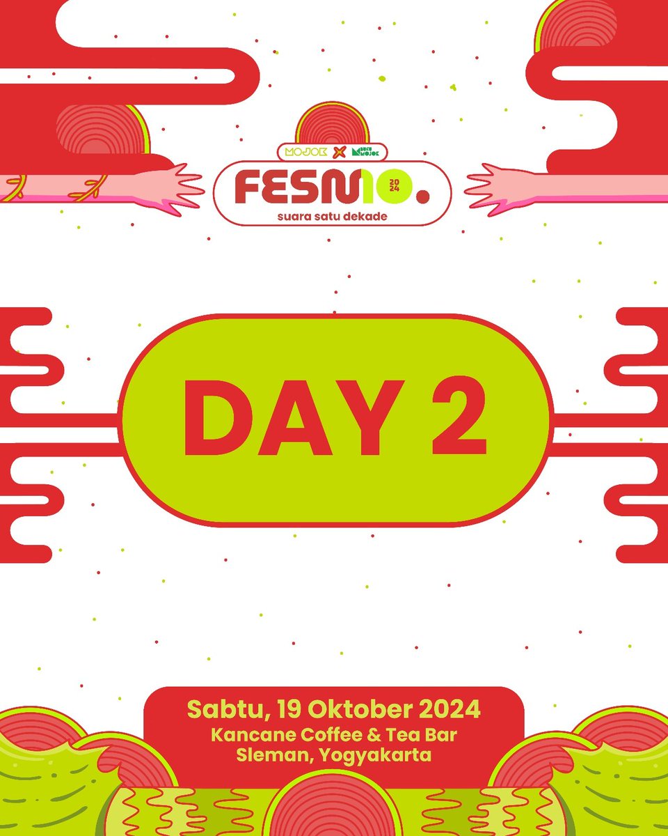 mojokdotco's tweet photo. Hari kedua FESMO 2024 bakal diisi dengan bedah buku barengan Mas @AgusMagelangan dan Mbak @lyafahmi, talkshow bareng Mas @if2unx, dan penampilan dari Mas @IKSANSKUTER. 

Gratis dan nggak perlu registrasi!

#FestivalMojok2024 https://t.co/BCFOlf7gwB