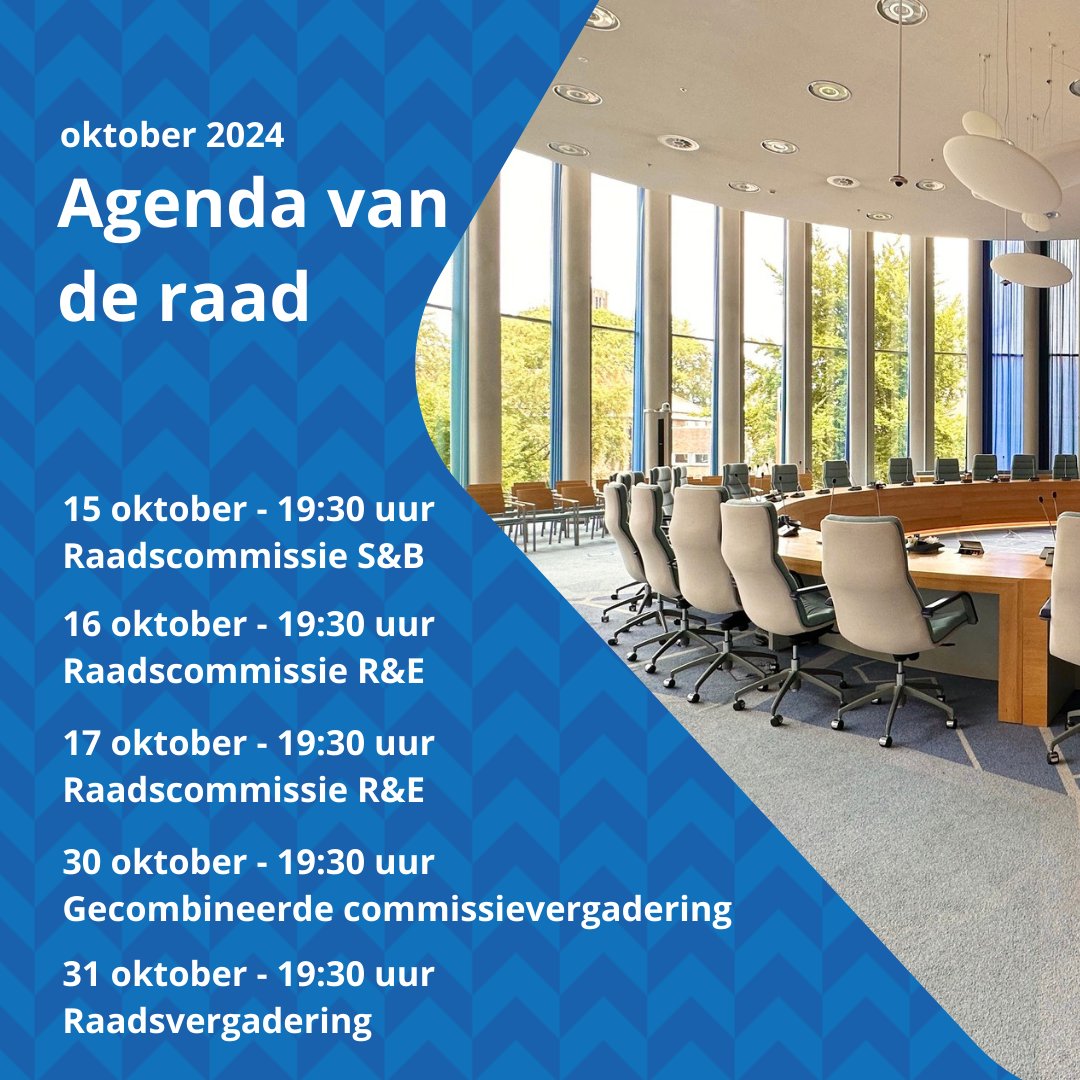 RaadWeert's tweet photo. Ben je benieuwd welke onderwerpen in september o.a. op onze agenda staan? Bekijk het hieronder. https://t.co/7s6GhDeQtZ