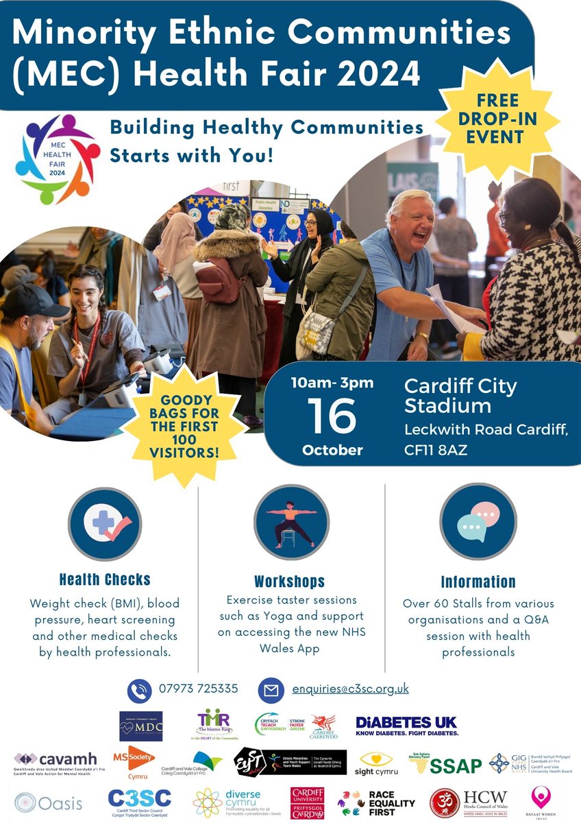 MEC Health Fair tweet media