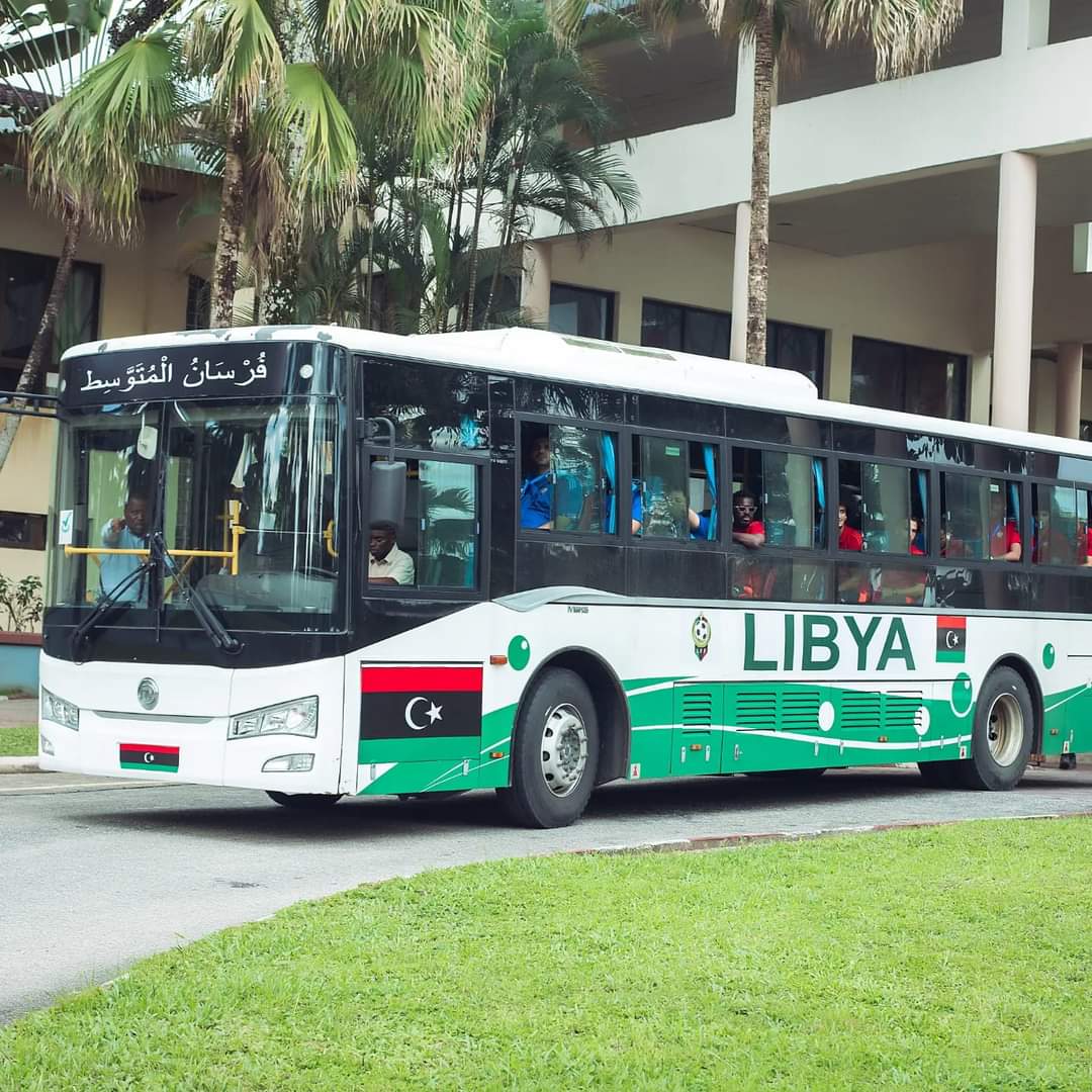 DAMIADENUGA's tweet photo. "Nigeria treated Libya badly"

But look at the Bus we gave them to transport their players. Let's talk intelligently abeg 

https://t.co/wNEnzmUVKl