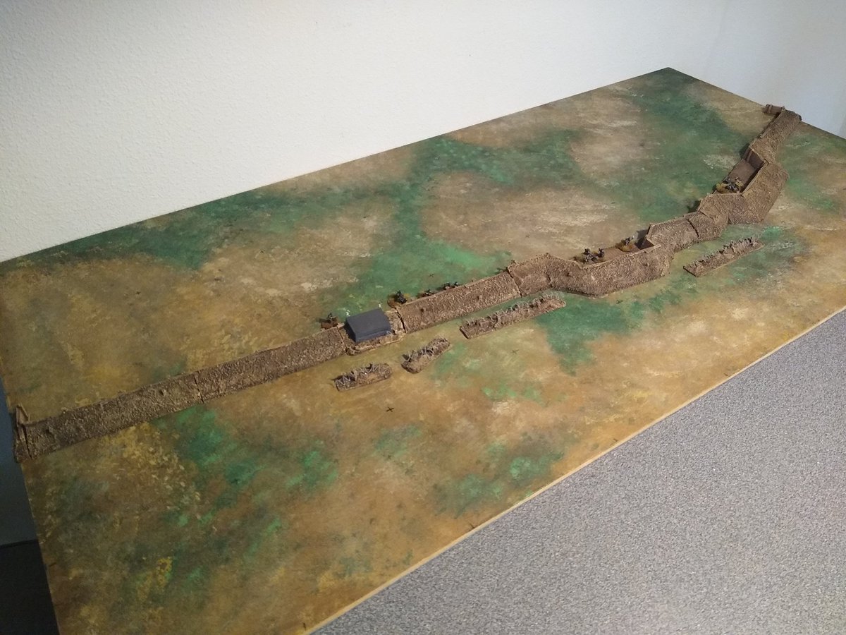 RensvV's tweet photo. One mud bath and a few drybrushes later; trenchwork complete. https://t.co/S09jfsNKFt
