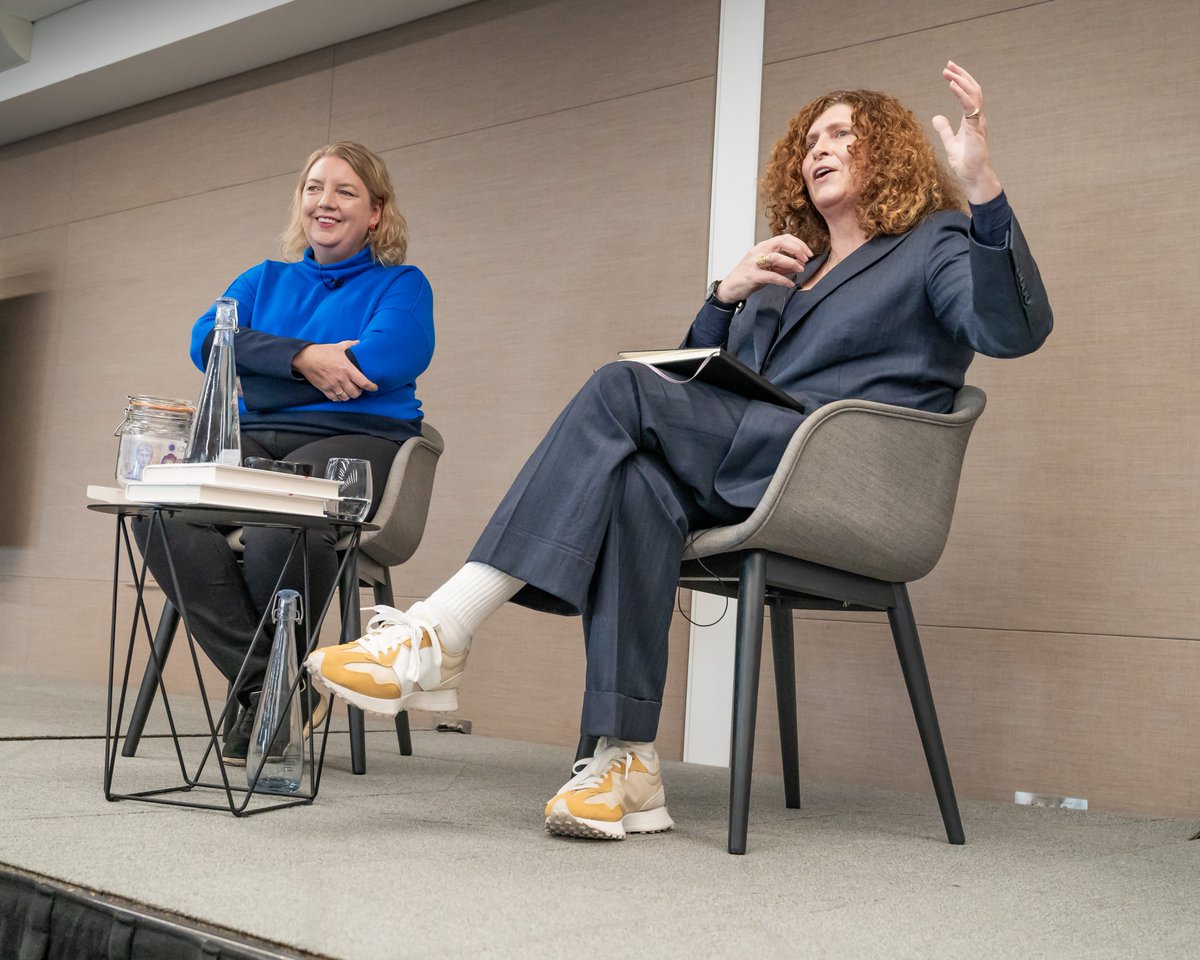 lifeatFT's tweet photo. Our employees had a great time last week hearing from @IsabelBerwick &amp; @ClaerB on all things careers, work and finance. #lifeatft https://t.co/VMGdBlchSd
