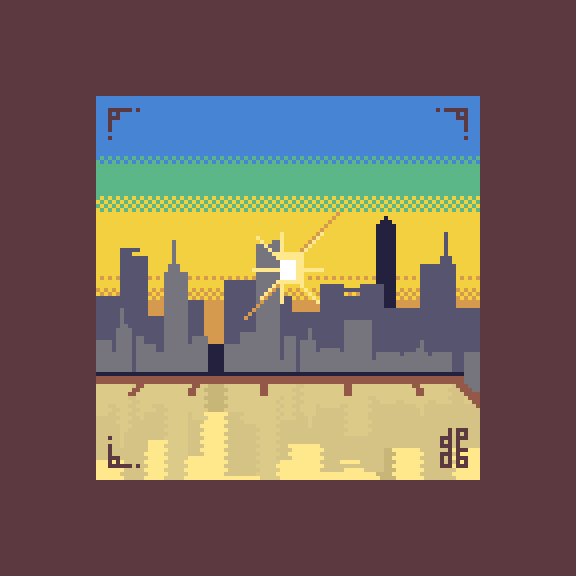 deadpixel06's tweet photo. #morning in the big city @Pixel_Dailies #pixelart #pixel_dailies #Pyxel_Edit https://t.co/nyzbnUlqwz