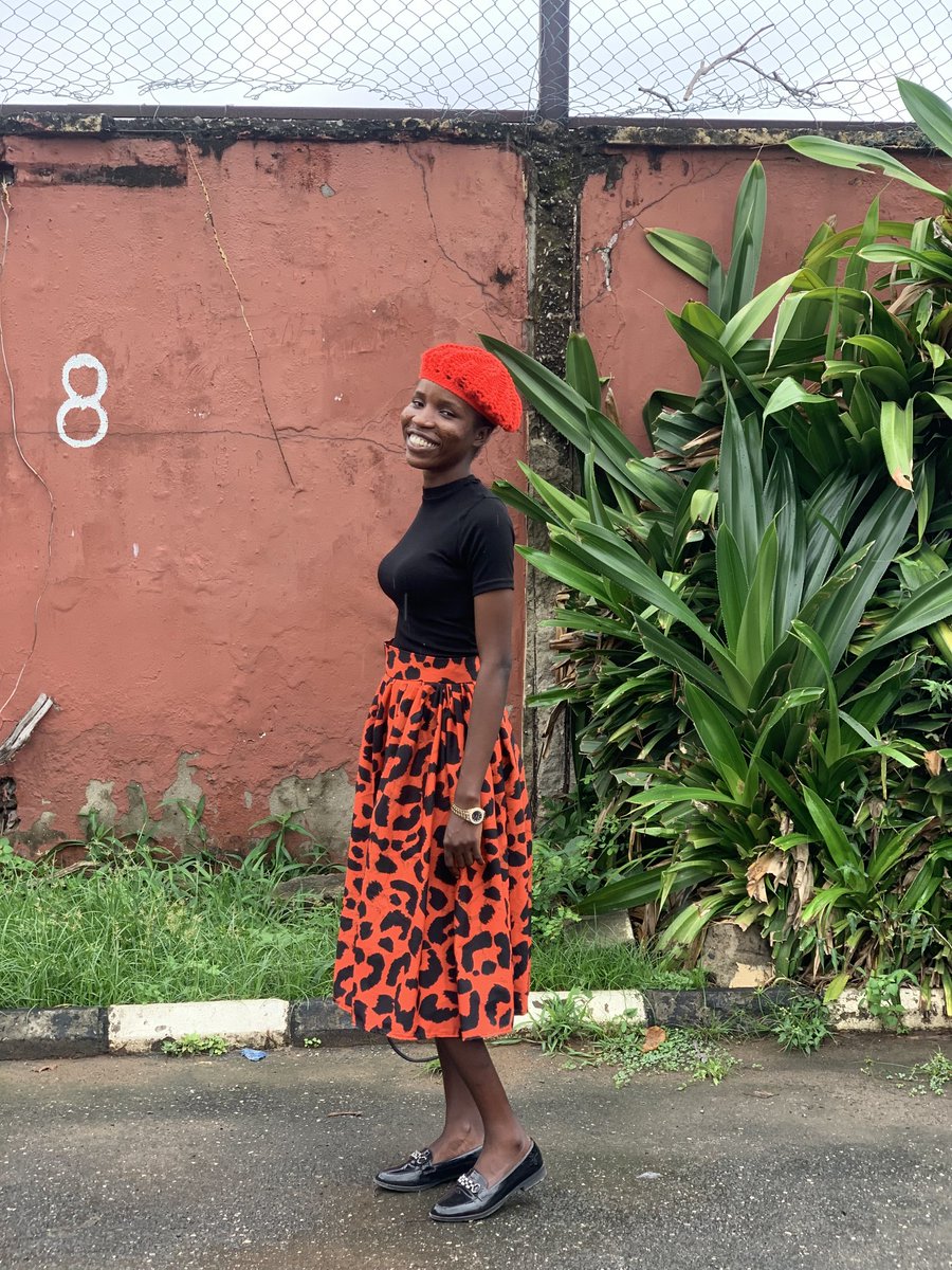 DCATHYCOUTURE01's tweet photo. "Bold, vibrant, and effortlessly chic! 🔥 This red skirt is serving style and confidence. ❣️❣️❣️
So guys ,I made this skirt in 10 mins and decided to  rock it  for yesterday service 
Send in your comment and tell me what you feel.
#FashionGoals #RedHot #StyleStatement" https://t.co/p3w76CTSLh