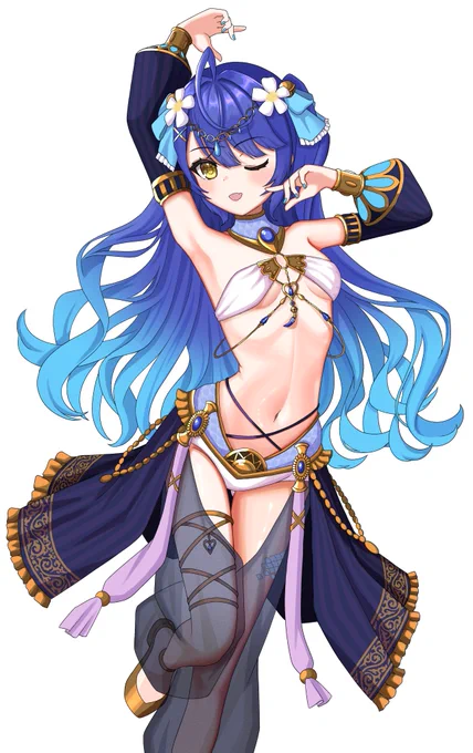 踊り子ドラゴンガール#絵こころ 