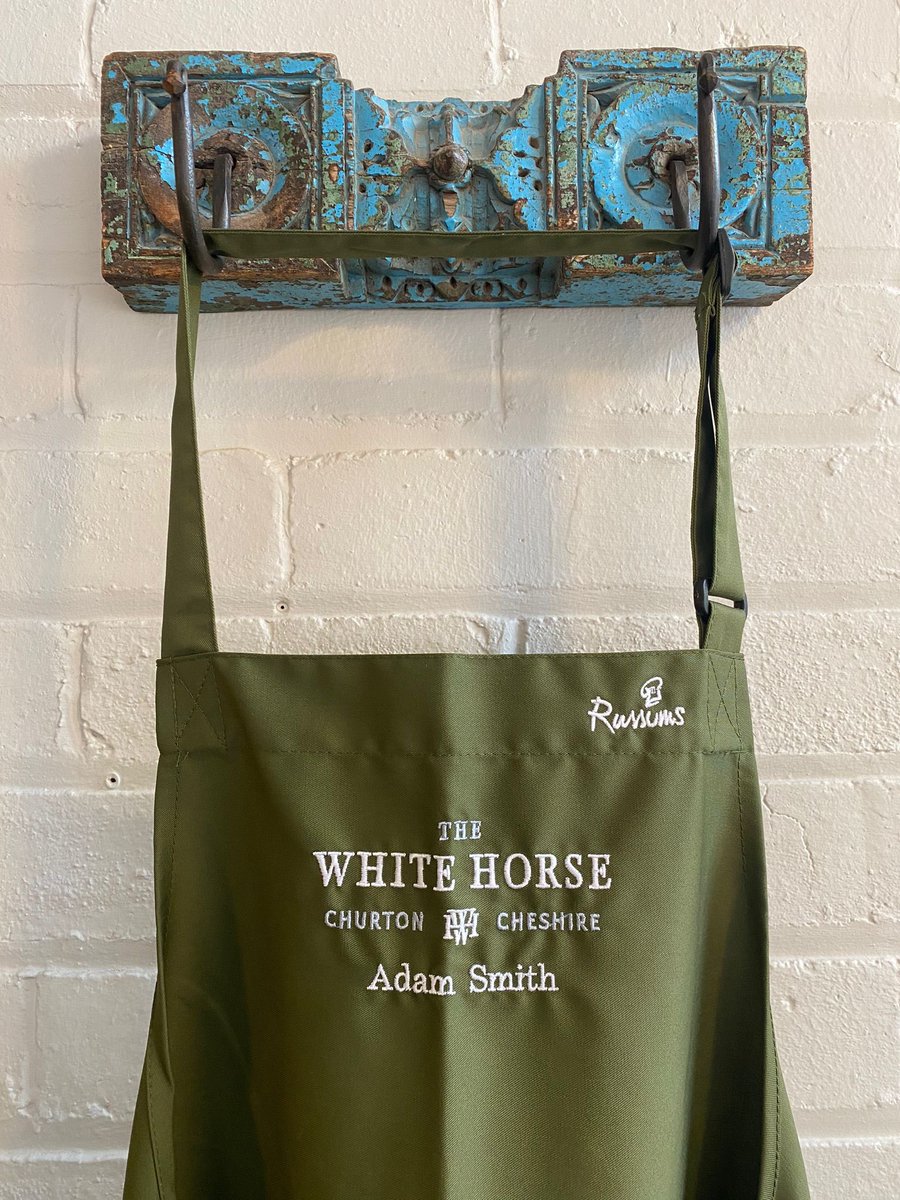 <a href="/ChefSmith1987/">Adam Smith</a> your apron awaits! The pub is very excited for this one tomorrow #guestchef