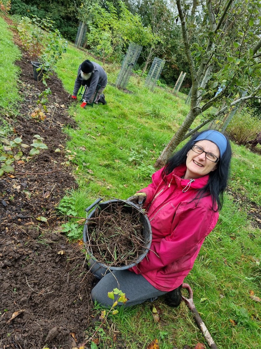 fruitnutvillage's tweet photo. Down at #KingdomForestGarden to #StartTheWeek. We're making good progress with developing the new growing spaces. #STCommunityFund https://t.co/Gznes1Z8P5