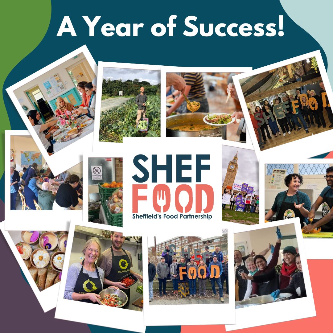 It's #WorldFoodDay. The theme "Right to Food for a Better Life and a Better Future" highlighted the global challenge of hunger. In Sheffield, ShefFood has been leading efforts to transform things on a local level.

 Read more here: sheffood.org.uk/blog/year-of-s…