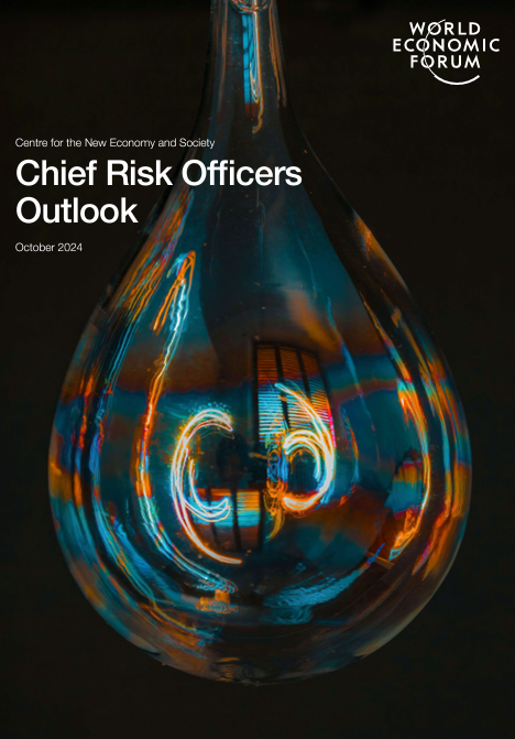 wef's tweet photo. Are current risk management approaches sufficient to navigate today’s complex global risk landscape? 
The latest Chief Risk Officers Outlook highlights the global risks that could significantly impact stability and #growth in the coming six months. #GFC24
https://t.co/Ffxs54585m https://t.co/u3Hw6VHSZc