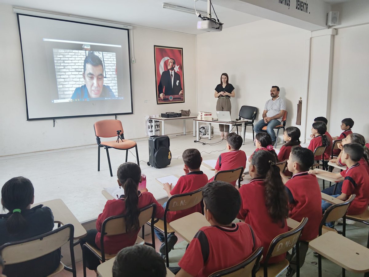 Maarif modelinde uygulanması gereken okul temelli etkinlikler kapsamında, tüm 5.sınıflarımız yazar Hasan Başdemirin "Yol Arkadaşım-Zafer Yolunda" kitabını okudu ve yazarı ile zoom uygulaması üzerinde canlı söyleşi gerçekleştirildi.
<a href="/bayeved/">Vedat BOYALI</a>
<a href="/Fatihhozdeniz/">Fatih Özdeniz</a>
<a href="/Rdvn_Oymak/">Rıdvan Oymak</a>
<a href="/kzkmustafa/">mustafaᅠᅠᅠᅠᅠᅠᅠᅠᅠᅠᅠᅠᅠᅠᅠᅠᅠᅠᅠᅠᅠᅠᅠᅠᅠᅠᅠᅠᅠᅠᅠᅠᅠᅠᅠᅠᅠᅠ</a>
