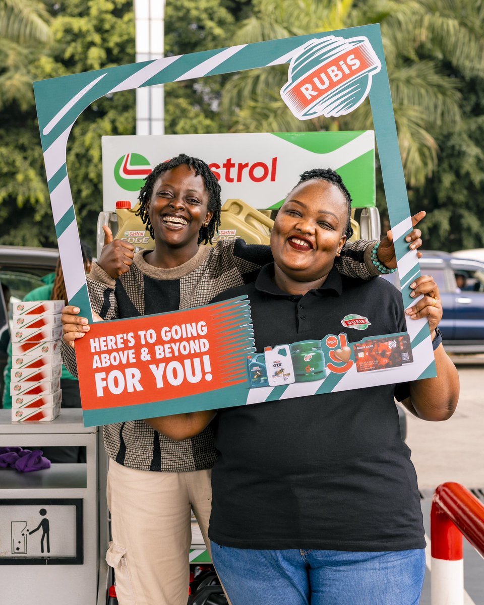 SolNishimwe's tweet photo. Amwe mu mafoto agaragaza uko Customer Service Week yari yifashe kuri Rubis!
At Rubis, we fuel your journey with a smile🥰
With Castrol, your engine performs wonders.
#WeMoveForward #CastrolXRubis https://t.co/YKRg2XT98t